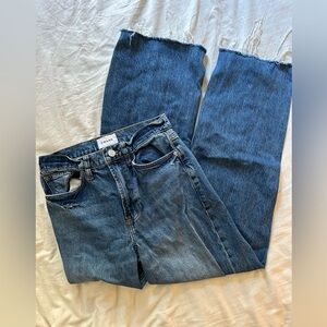Frame Baggy Wide Leg Jeans Sz 26